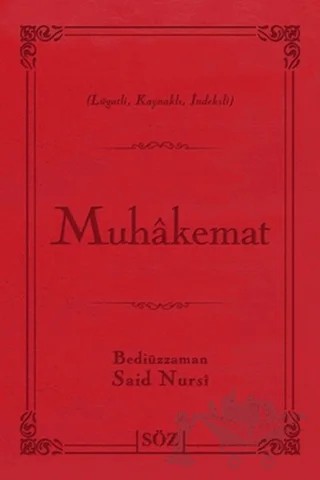 Muhakemat (Çanta Boy) – Bediüzzaman Said-i Nursi – Söz Basım Yayın kitap kapağı