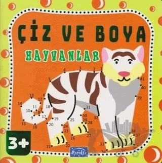 Çiz ve Boya Hayvanlar – Kolektif – Parıltı Yayınları kitap kapağı