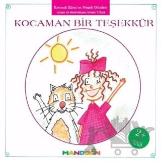 Kıvırcık Kiraz 2. Kitap: Kocaman Bir Teşekkür – İmren Tübcil – Mandolin Yayınları kitap kapağı
