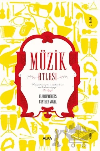 Müzik Atlası – Gunter Vogel, Ulrich Michels – Alfa Yayınları kitap kapağı