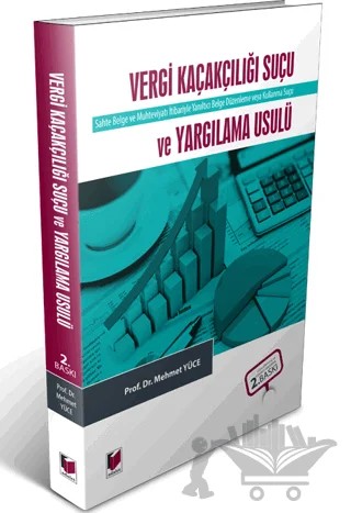 Vergi Kaçakçılığı Suçu ve Yargılama Usulü – Mehmet Yüce – Adalet Yayınevi kitap kapağı