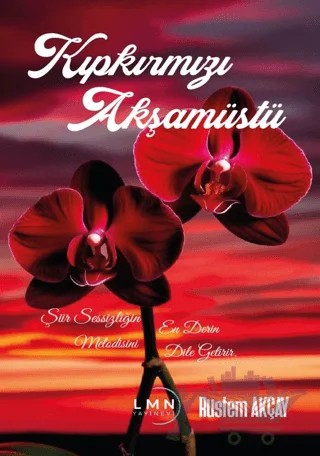 Kıpkırmızı Akşamüstü – Rüstem Akçay – Liman Yayınevi kitap kapağı