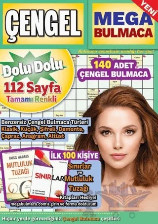 Mega Çengel Bulmaca 19 – Bertan Kodamanoğlu – Maxi Yayıncılık kitap kapağı