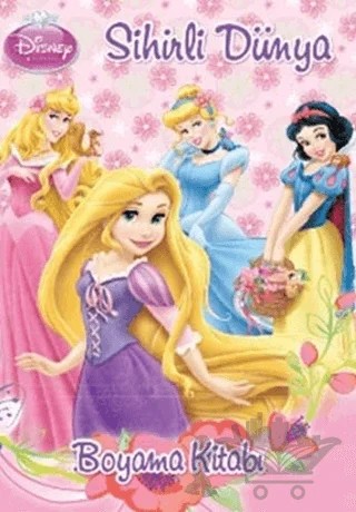Disney Prenses Sihirli Dünya Boyama – Kolektif – Doğan Egmont Yayıncılık kitap kapağı