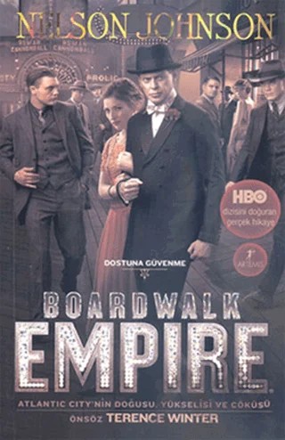Boardwalk Empire Rıhtım İmparatorluğu – Nelson Johnson – Artemis Yayınları kitap kapağı