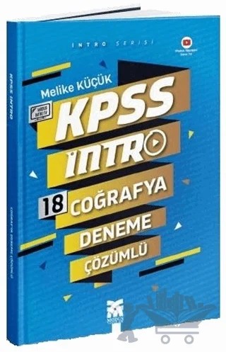 KPSS Coğrafya İntro 18 Deneme – Melike Küçük – Modus Yayınları kitap kapağı