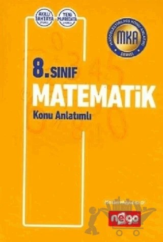 8. Sınıf Matematik Konu Anlatımlı – Kolektif – Nego Yayınları kitap kapağı