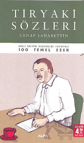 Tiryaki Sözleri – Cenap Şahabettin – Alfa Yayınları kitap kapağı