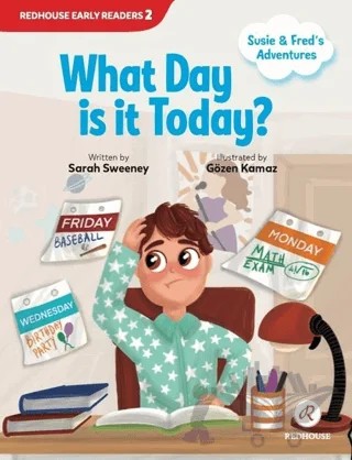 What Day is it Today? – Sarah Sweeney – Redhouse Yayınları kitap kapağı
