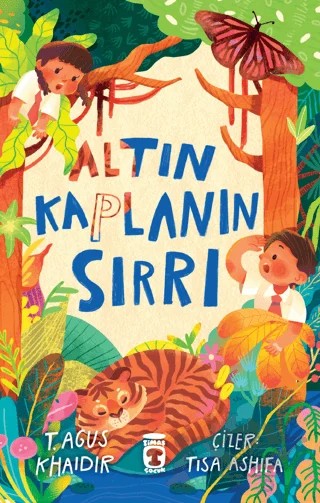 Altın Kaplanın Sırrı – Timaş Çocuk kitap kapağı