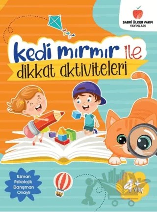 Kedi Mırmır ile Dikkat Aktiviteleri – Kollektif – Sabri Ülker Vakfı Yayınları kitap kapağı