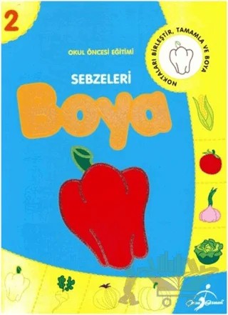 Sebzeleri Boya 2 – Kolektif – Çocuk Gezegeni kitap kapağı