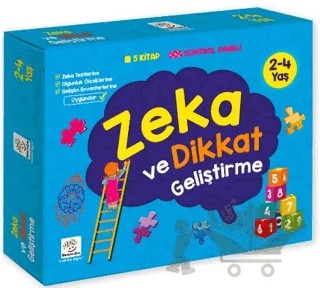 2 - 4 Yaş Zeka ve Dikkat Geliştirme – Kolektif – Yükselen Zeka Yayınları kitap kapağı
