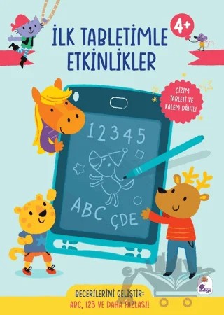 İlk Tabletimle Etkinlikler 4+ Yaş – Kolektif – İndigo Çocuk kitap kapağı