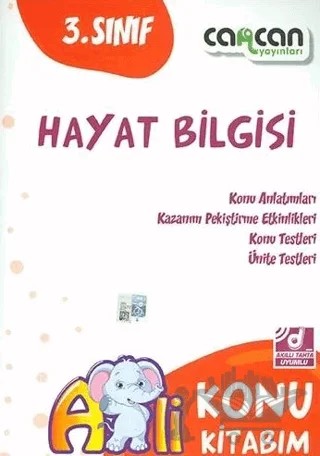 3. Sınıf Hayat Bilgisi Konu Kitabım – Kolektif – Cancan Yayınları kitap kapağı