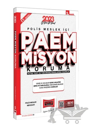 Yargı Yayınları 2023 Yıldız Serisi PAEM Misyon Koruma Rütbe Terfi ve Tüm Branş Sınavlarına Hazırlık Polis Meslek Mevzuatı Konu Anlatımı (Modül 5) – Kolektif – Yargı Yayınevi kitap kapağı