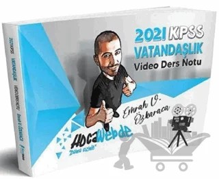 2021 KPSS Vatandaşlık Video Ders Notu – Emrah Vahap Özkaraca – HocaWebde Yayınları kitap kapağı