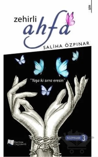 Zehirli Ahfa – Saliha Özpınar – Karina Yayınevi kitap kapağı