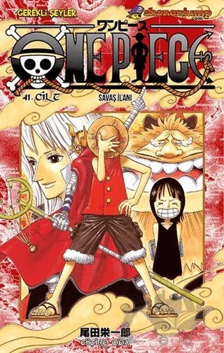 One Piece 41. Cilt – Eiiçiro Oda – Gerekli Şeyler Yayıncılık kitap kapağı