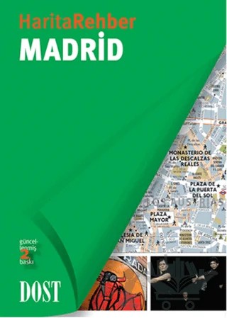 Harita Rehber - Madrid – Laurence Blanchar – Dost Kitabevi Yayınları kitap kapağı