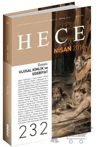 Hece Aylık Edebiyat Dergisi Sayı: 232 - Nisan 2016 – Hece Dergisi kitap kapağı