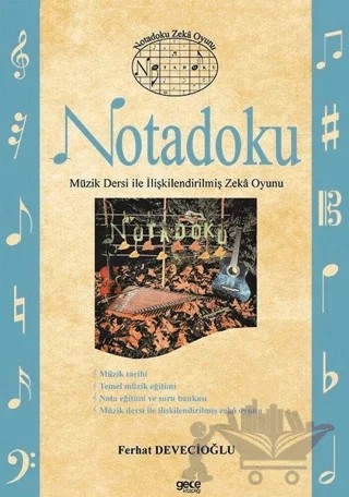 Notadoku – Ferhat Devecioğlu – Gece Kitaplığı kitap kapağı