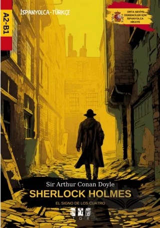 Sherlock Holmes El Signo De Los Cuatro – Sir Arthur Conan Doyle – TGR Yayıncılık kitap kapağı
