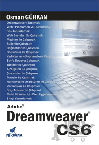 Adobe Dreamweaver CS6 – Osman Gürkan – Nirvana Yayınları kitap kapağı