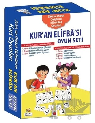 Kur'an Elifba'sı Oyun Seti – Mürşide Uysal – Uysal Yayınevi kitap kapağı