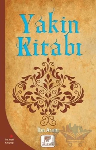 Yakin Kitabı – Muhyiddin İbn Arabi – Gelenek Yayıncılık kitap kapağı