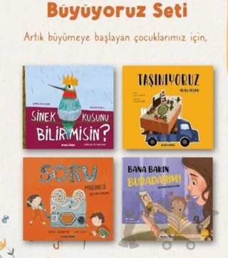Büyüyoruz Seti (4 Kitap) – Kolektif – Multibem Yayınları kitap kapağı
