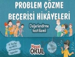 Problem Çözme Becerisi Hikayeleri 4. Sınıf - 10 Kitap Set – Kolektif – Hayat Okul Yayınları kitap kapağı