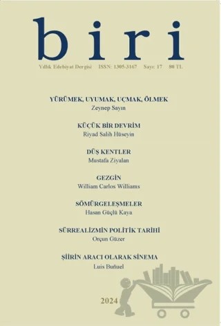 Biri Yıllık Edebiyat Dergisi Sayı: 17 – Biri Yayınları kitap kapağı