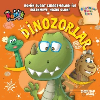 Komik Çıkartmalarım / Dinozorlar – Kolektif – The Kitap Çocuk kitap kapağı