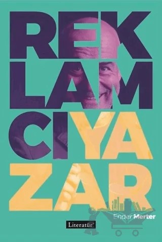 Reklamcı Yazar – Ender Merter – Literatür Yayıncılık kitap kapağı