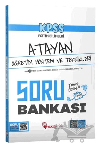 KPSS Eğitim Bilimleri Öğretim Yöntem ve Teknikleri Atayan Soru Bankası Çözümlü – Kolektif – Hoca Kafası Yayınları kitap kapağı