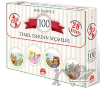 1. Sınıf MEB Tavsiyeli 100 Temel Eserden Seçmeler (20 Kitap Takım) – Kolektif – Martı Yayınları kitap kapağı