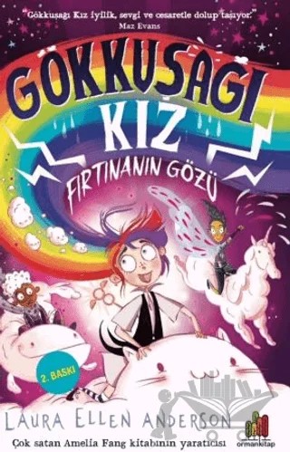 Gökkuşağı Kız: Fırtınanın Gözü – Laura Ellen Anderson – Orman Kitap kitap kapağı