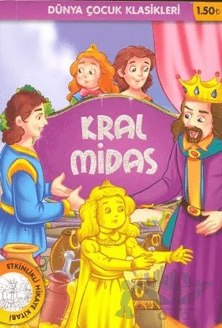 Kral Midas – Upton Sinclair – Çocuk Gezegeni kitap kapağı