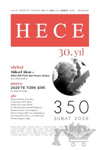 Hece Dergisi - Sayı 350 Şubat 2026 – Hece Dergisi kitap kapağı