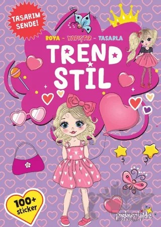 Trend Stil Boya-Yapıştır-Tasarla – Kolektif – Parlayan Yıldız kitap kapağı