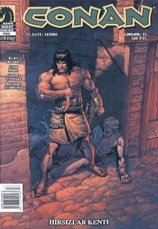 Conan Sayı: 17 Hırsızlar Kenti – Lal Kitap kitap kapağı