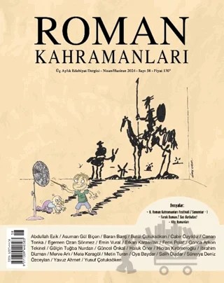 Roman Kahramanları Sayı: 58 Nisan - Haziran 2024 – Roman Kahramanları Dergisi kitap kapağı