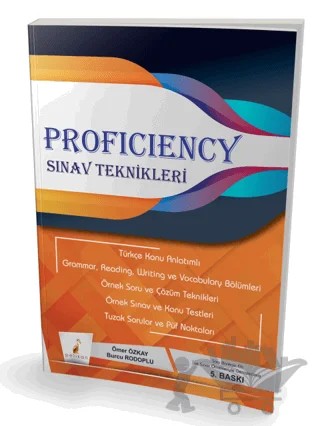 Proficiency Sınav Teknikleri – Burcu Rodoplu, Ömer Özkay – Pelikan Tıp Teknik Yayıncılık kitap kapağı