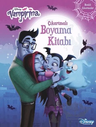 Çıkartmalı Boyama Kitabı - Disney Vampirina – Kolektif – Doğan Egmont Yayıncılık kitap kapağı