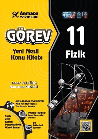 Görev 11 Fizik Yeni Nesil Konu Kitabı – Taner Yeltürk, Ramazan Orhan – Armada Yayınları kitap kapağı