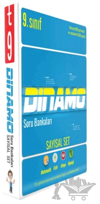 9. Sınıf Dinamo Sayısal Set – Kolektif – Tonguç Akademi kitap kapağı