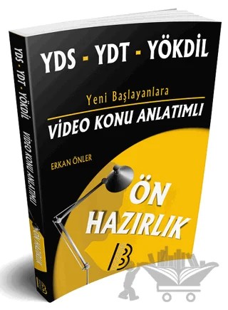 YDS YDT YÖKDİL Ön Hazırlık Video Konu Anlatımlı – Erkan Önler – Benim Hocam Yayınları kitap kapağı