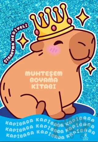 Kapibara - Muhteşem Boyama Kitabı – Kolektif – Doğan Çocuk kitap kapağı