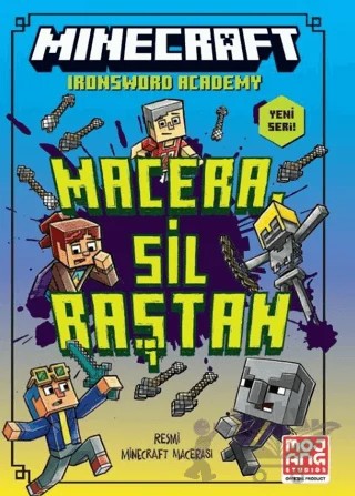 Minecraft - Macera Sil Baştan – Caleb Zane Huett-Alan, Batson-Chris Hill – XLIBRIS kitap kapağı